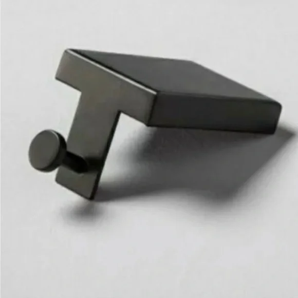 NWT, Hearth & Hand Holiday Stocking Holder, Matt Black - Picture 3 of 3